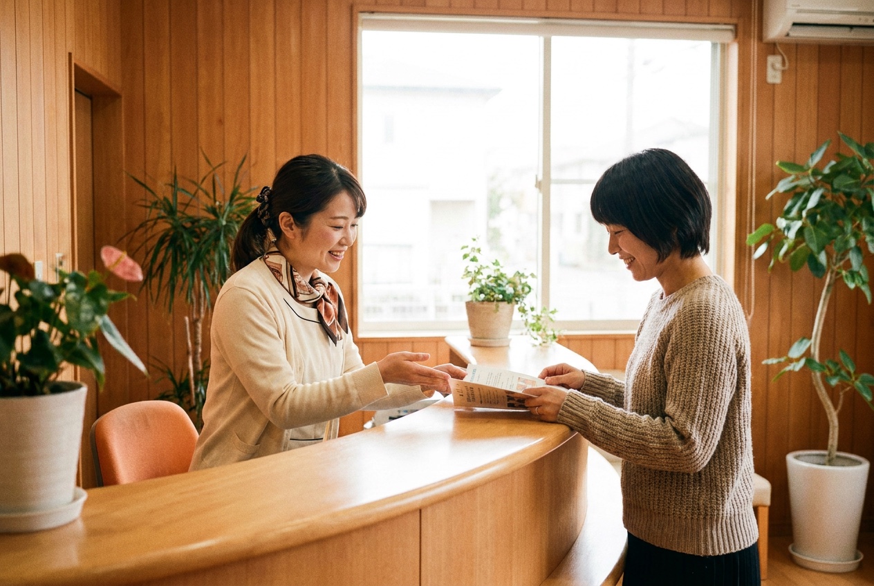 丁寧な接客カウンセリング